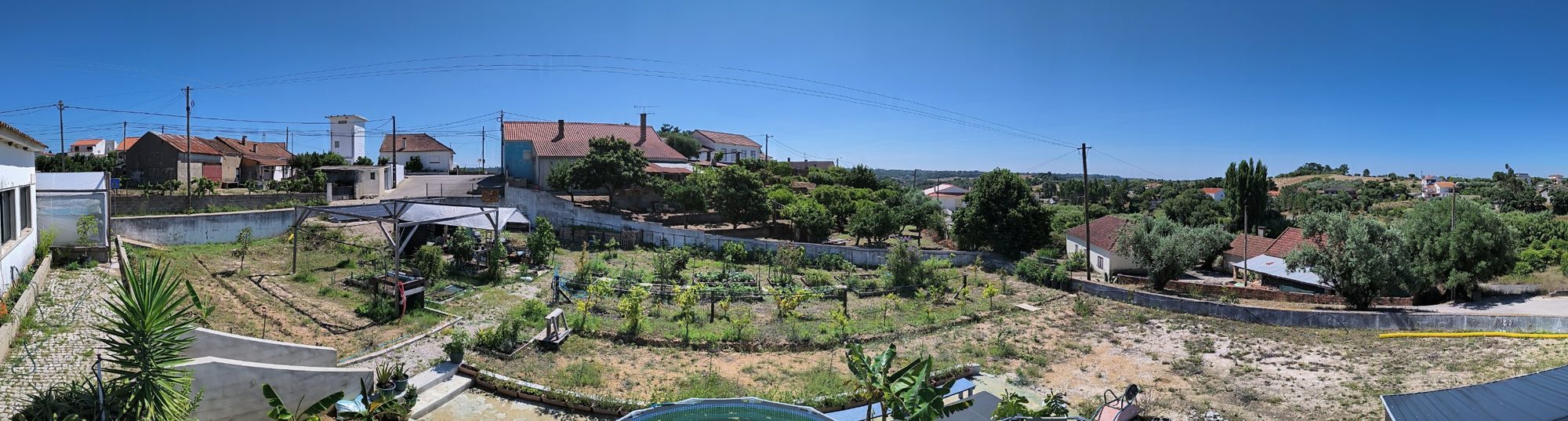 Vista sobre o terreno